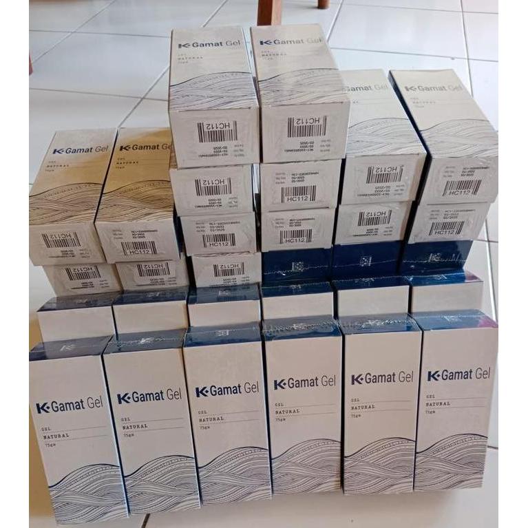 Gamat Vitagel K-Link Gel Natural 75G - Produk Tradisional Kaya Kolagen & Peptide Kompleks Untuk Kese