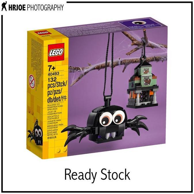 Promo Lego 40493 Spider & Haunted House Pack Diskon
