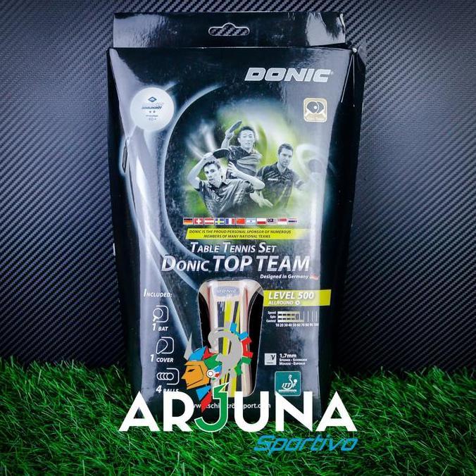 DONIC PINGPONG BALL RACKET | BAT SCHILDKROT TOP TEAM 500 | RAKET PING PONG / BAT TENIS MEJA ORIGINAL