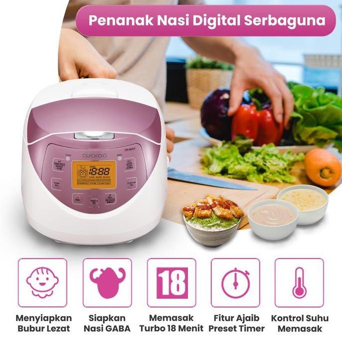 Kit- Cuckoo Rice Cooker Cr-0631F - 1.08 L /6 Cups Made In