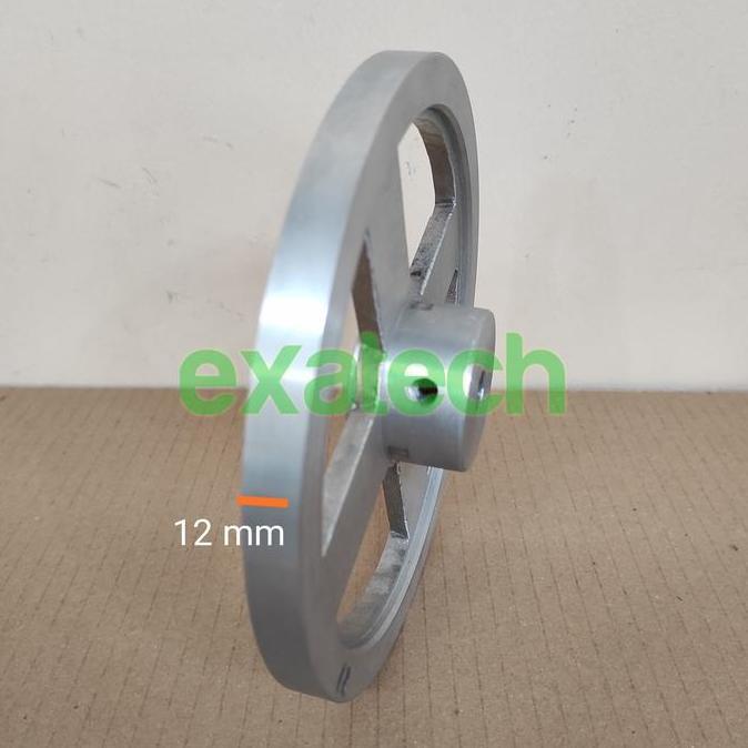 Pulley papas noken as motor 7 inch as 12 mm lebar jalur amplas 12mm