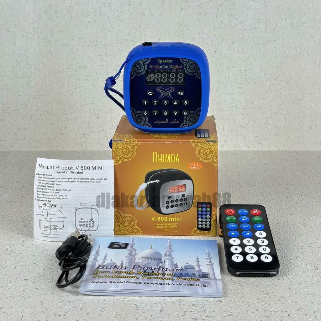 Speaker Murotal Al-Quran Rhimoa V600 Mini