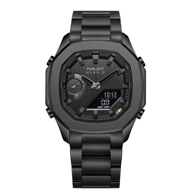 Watch- Jam Tangan Pria Parlent Gallant Hybrid Steel