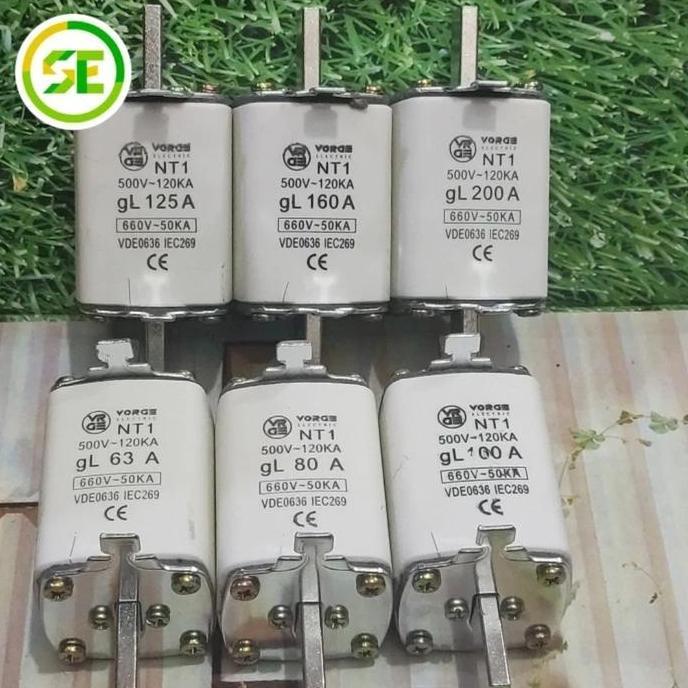 NH FUSE / NT FUSE FORT NH-1 63A 80A 100A 125A 160A 200A 250A