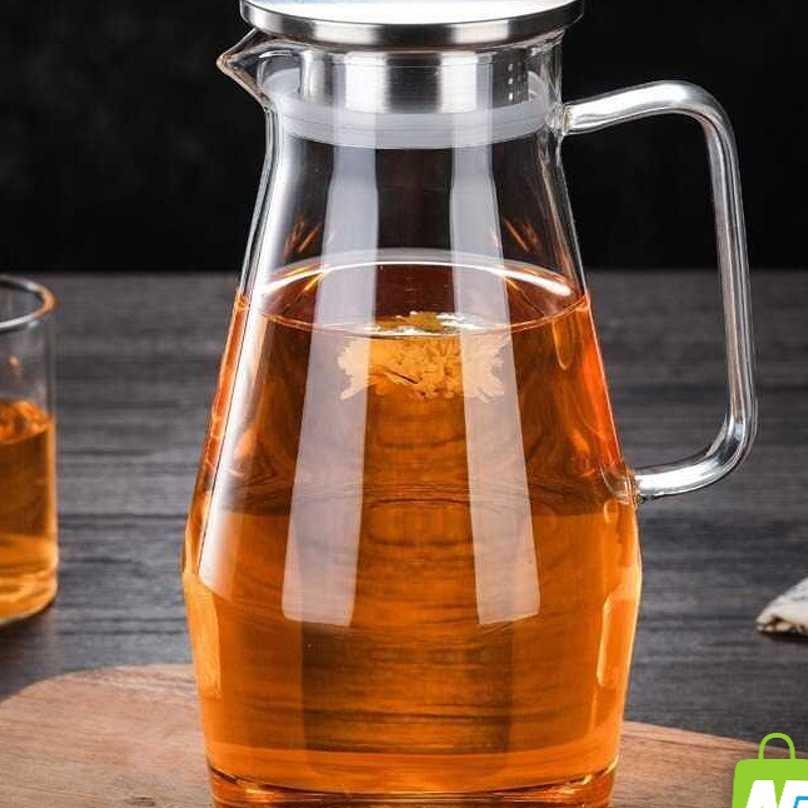 Teko Minuman Teh Kaca Jumbo 1.6 Liter