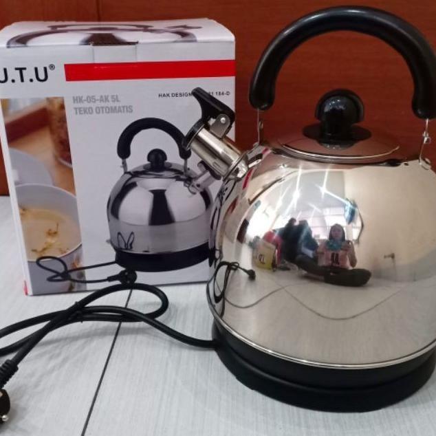 Kettle Teko Listrik Ceret Listrik 5 Liter Utu Civic