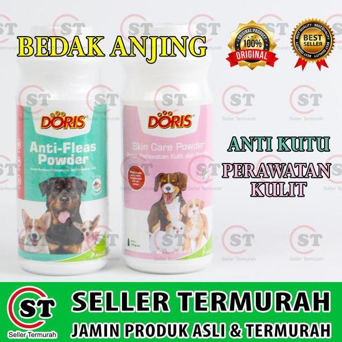 BEDAK KUTU ANJING DAN KULIT DORIS / BEDAK DORIS ANTI - FLEAS / BEDAK
