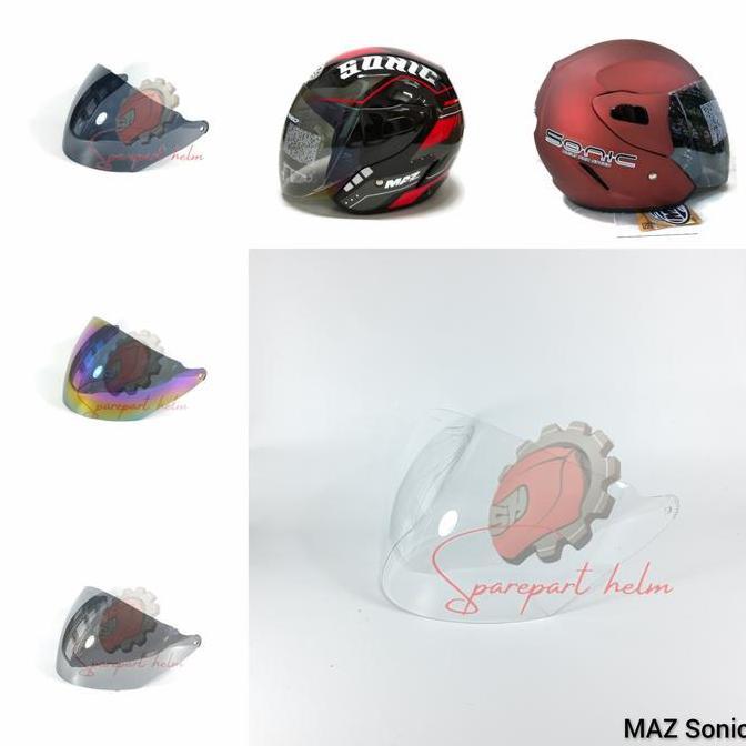 Metz- Kaca Helm Maz Sonic Visor Helm Maz Sonic