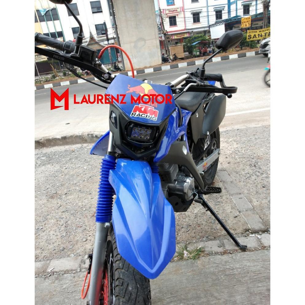 Handguard / Proguard Tulang Besi Full CNC Motor - Hitam Merah Biru Gold Silver - Bisa Semua Motor Ne