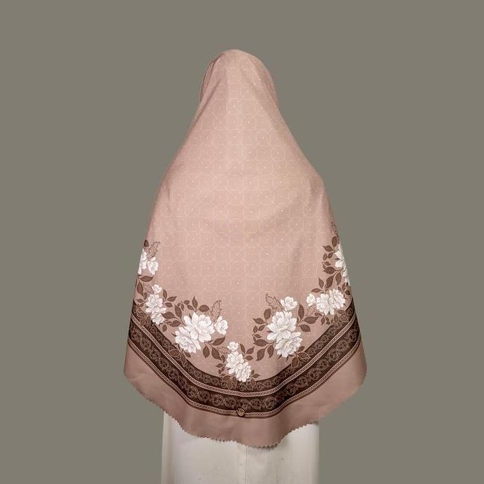 Zira- New- Hijab Segiempat Oval Jumbo Motif Syari Jumbo // Mudymudy