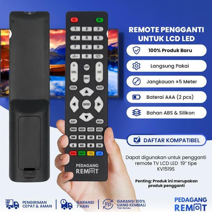 Remot Remote Tv Juc Lcd Led 19