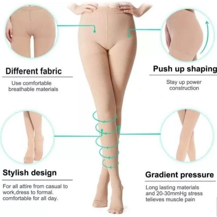 1 Pcs Stocking Kualitas Premium Impor - Stocking Apple Pantyhouse Model Celana Wanita -Stoking paski