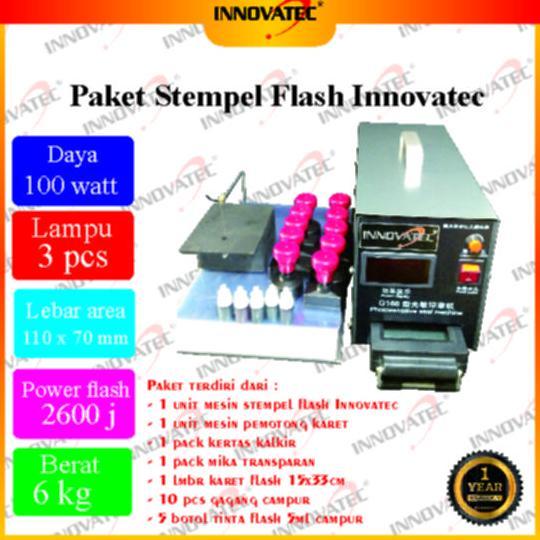 HARGA DISC - Paket Mesin Stempel Flash Innovatec