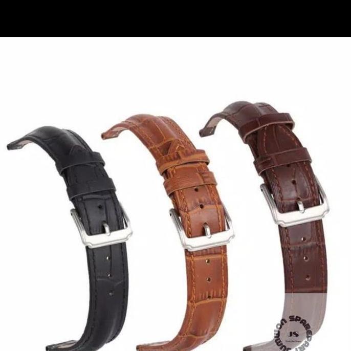 Bw- Tali Jam Tangan Kulit Time King Leather Strap Time King