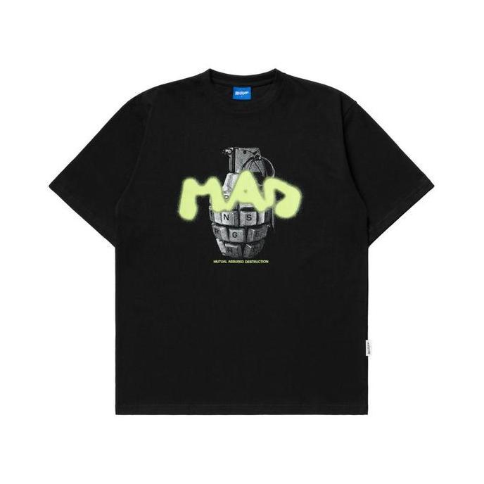Insurgent Club - Tshirt Kaos Mad Black