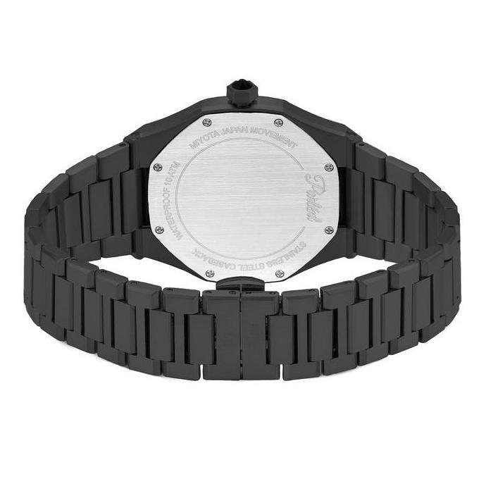 Bw- Parlent Palladium Arctic - Jam Tangan Pria 40Mm, Quartz Movement, Terproof 10Atm (100M), Stainle