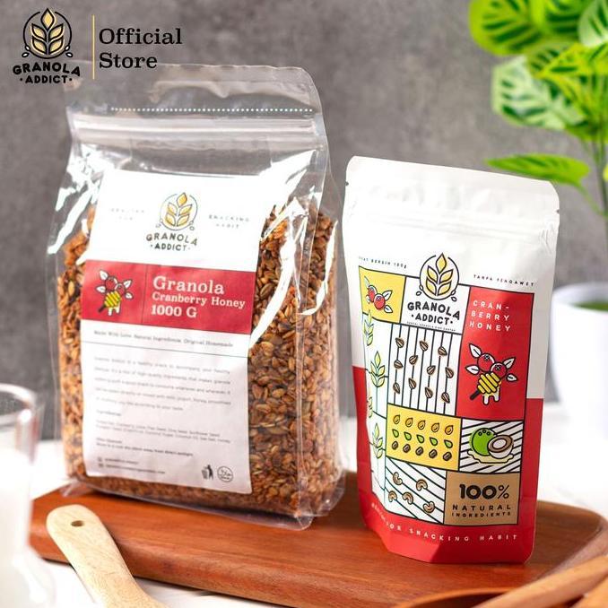 Trus- Granola Addict - Cranberry Honey 1000G (1Kg)