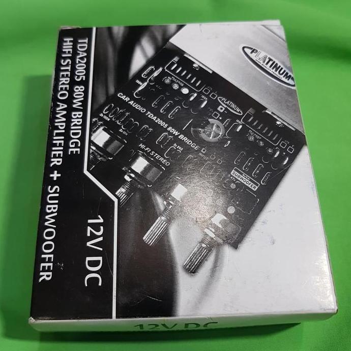 LINEAR KIT POWER SPEAKER AKTIF 12VOLT TDA2005 TDA 2005 PLATINUM 12V AMPLIFIER