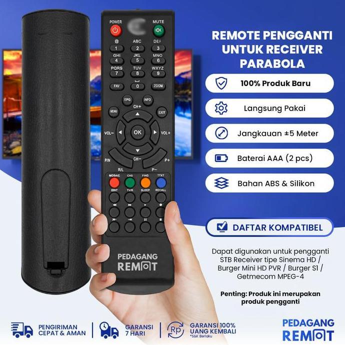 Remot Remote Receiver Tv Paola Tanaka Matrix Mpeg4 Kw