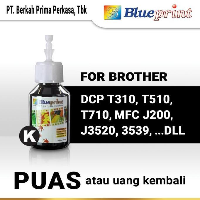 Tinta Brother BLUEPRINT Refill For Printer Brother 100ml - Hitam