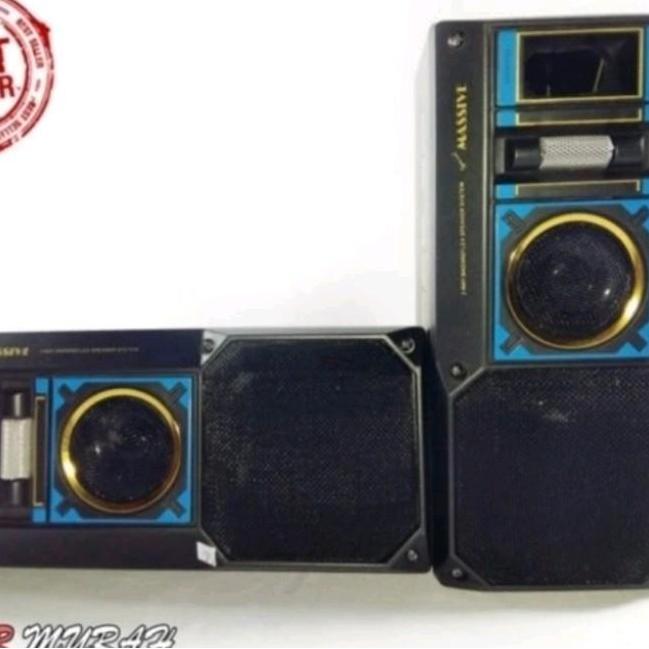 Promo Speaker box massive OE-8566 sepasang 3 way original MASSIVE 8566 Speaker box 4" Diskon