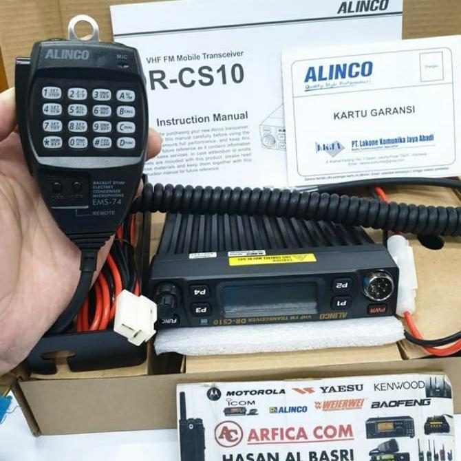 Whe- Radio R Alinco Dr-Cs10 Vhf R Alinco Dr Cs-10 Vhf Garansi Alinco Cs