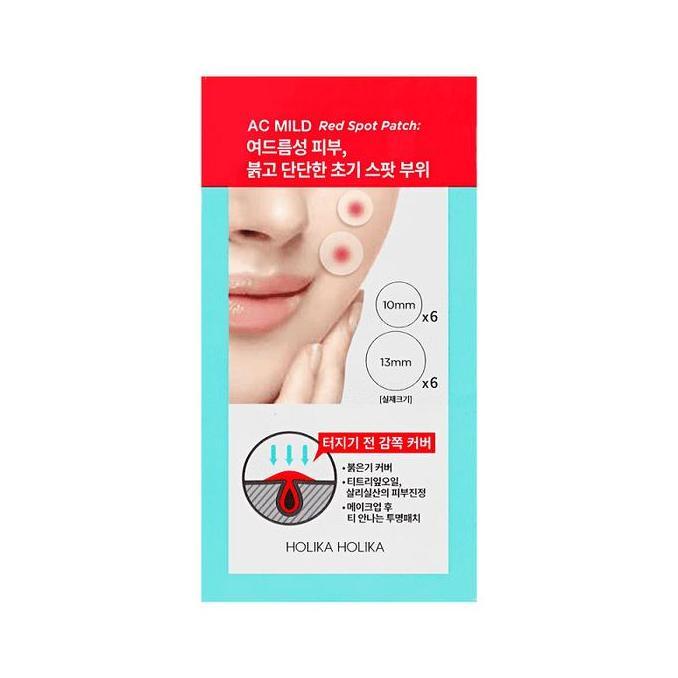 Pele - Holika Holika Ac Mild Red Spot Patch | Sticker Jerawat