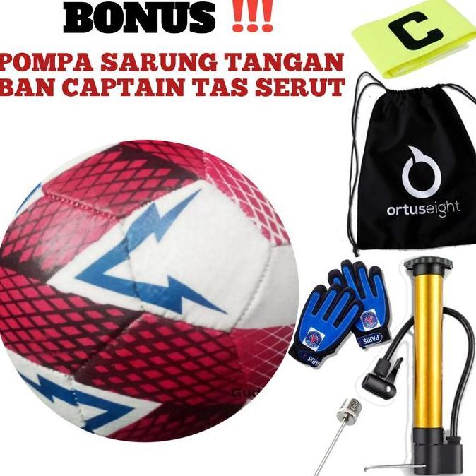 Terbaru Bola Sepak Anak Size 5 Bonus Pompa Ban Kapten Jaring Pentil Kaki Tas Ball Outdoor