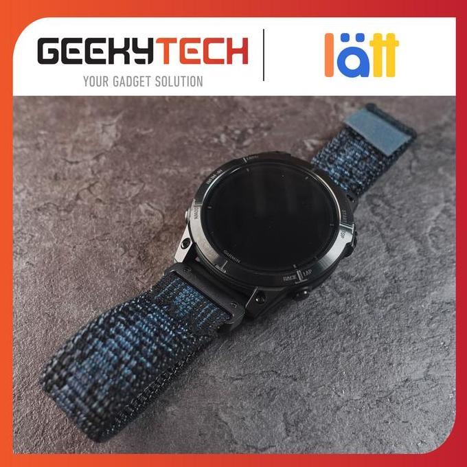 STRAP LATT QUICKFIT NYLON BANDS FOR GARMIN / STRAP QUICKFIT NYLON BANDS READY STOCK