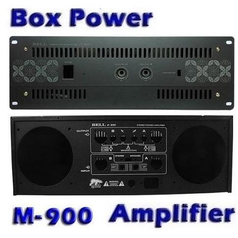 BOX POWER AMPLIFIER M-900 BOX AMPLI. M-900 BELL M900 BOX AUDIO SOUND SYSTEM BELL