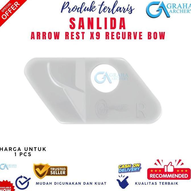 ARROW REST SANLIDA X9 RECURVE BOW / ARROW REST / ARROW REST PANAHAN / ALAT PANAHAN