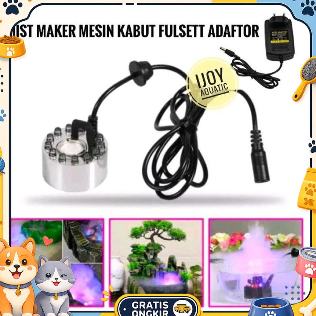 Mist Maker  Mesin Kabut Paludarium Aquascape