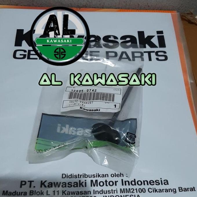 Klep Ex Payung Klep Ex Er6 Er6N Er6F Ninja 650 Original