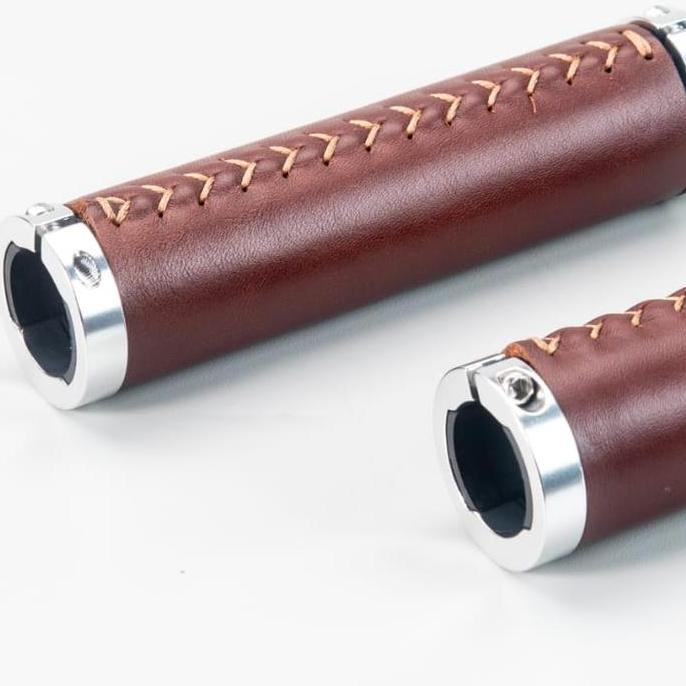 Grup Gyes G 1035 Rata Brown Leather Grip Gyes Kulit Leather