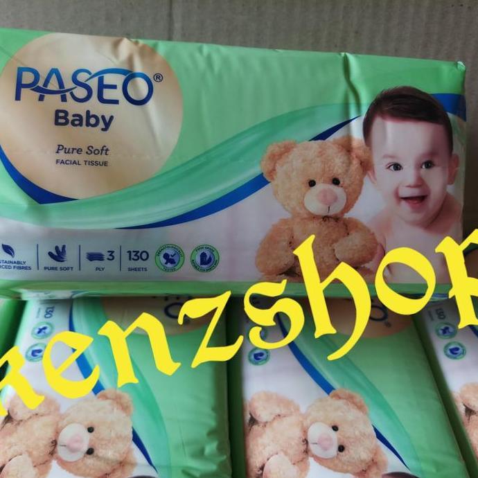 Beb - Tissue Paseo Baby 130'S 3Ply _ Tissue Kotak