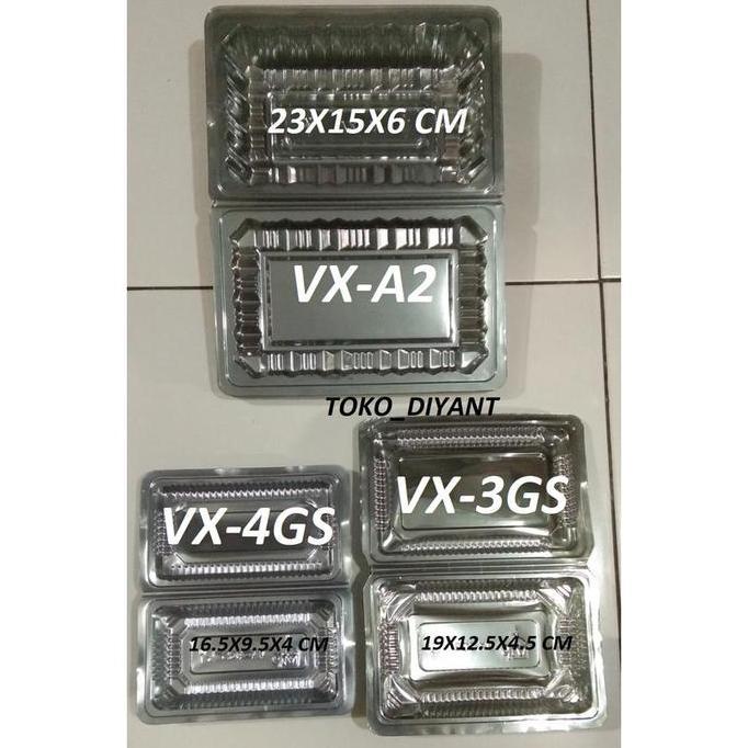 Mika plastik tempat makanan VX-2, VX-4GS, VX-3GS mika roti makanan