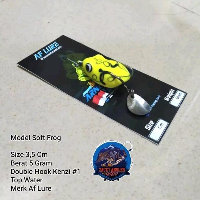 Fish- Soft Frog Af Lure 3,5 Cm Umpan Casting Gabus