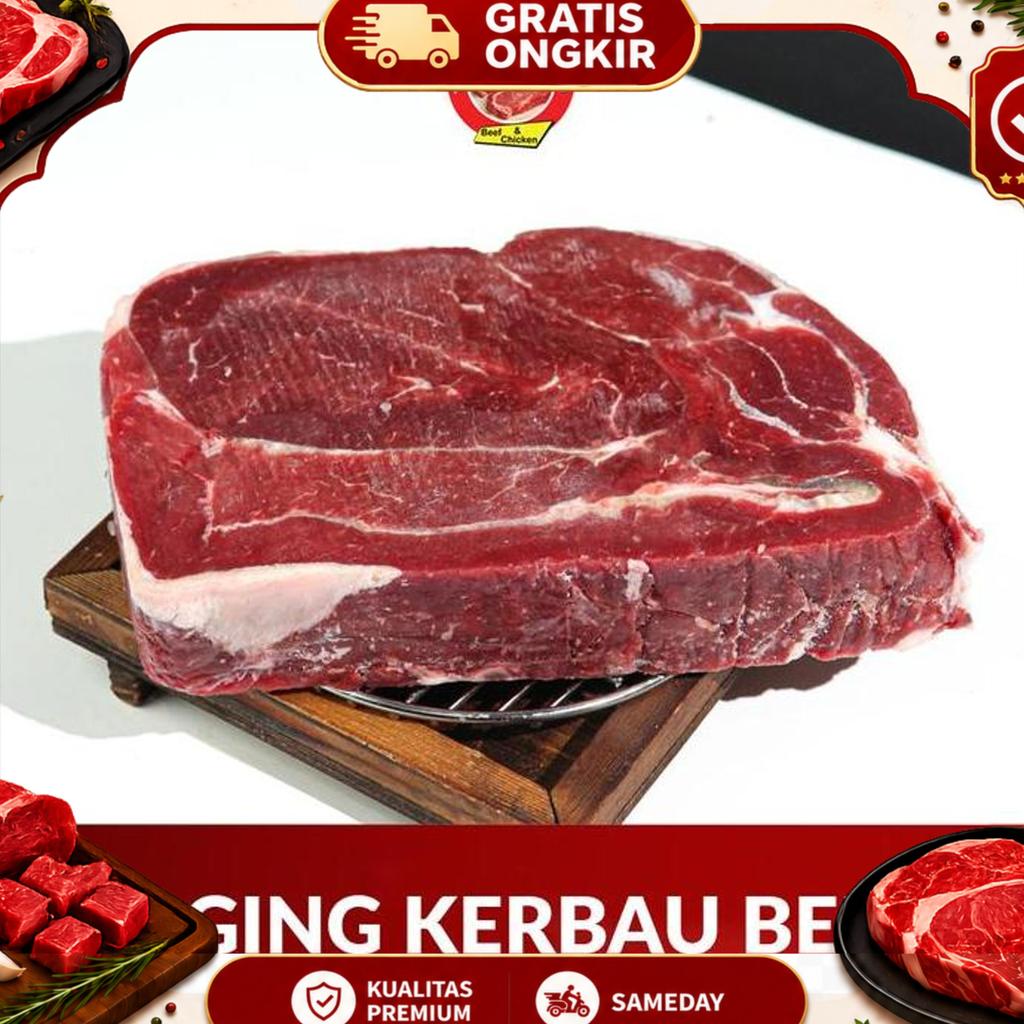 Daging Kerbau Frozen | Daging Kebau / Rendang / Dendeng