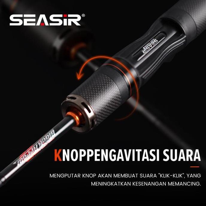 Fish- Black Arrow Joran Pancing, Fu O Joran Bc Casting/Spinning 1.5M/1.68M/1.8M 76G Berat Umpan 0.8-