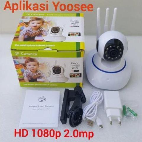 Lens- Cctv Camera Wifi 3 Antena Ip Camera Yoosee Kamera Cctv Ip Cam Yoosee