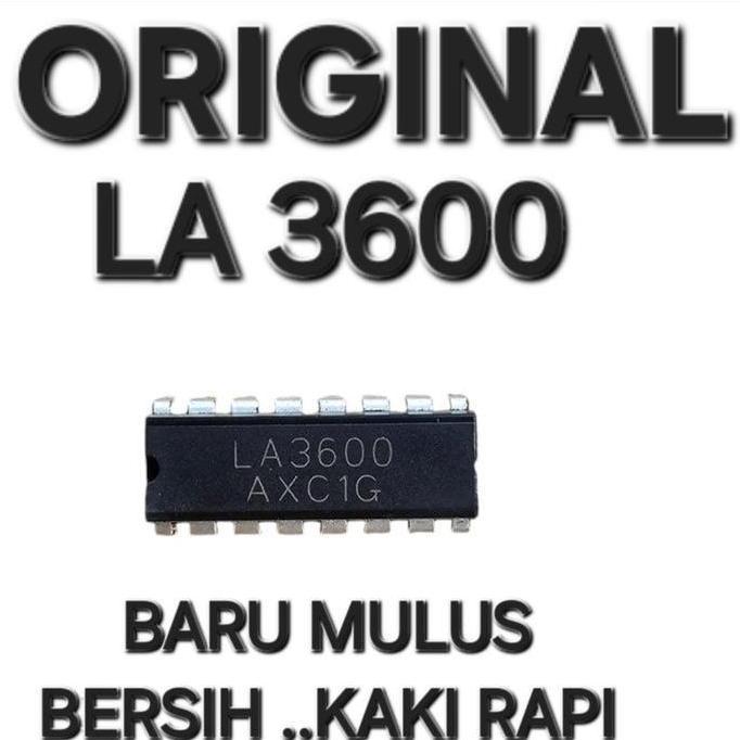 HIMAX LA 3600 LA3600 IC GALAXY TONE GIGABASS TURBOBASS BASS