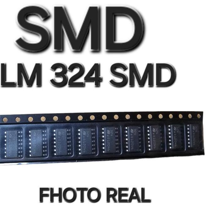 HIMAX LM 324 LM324  IC SUARA SMD TEMPEL KECIL RENCENG KA TL KIA BA AN 324 17324 AUDIO SOUND