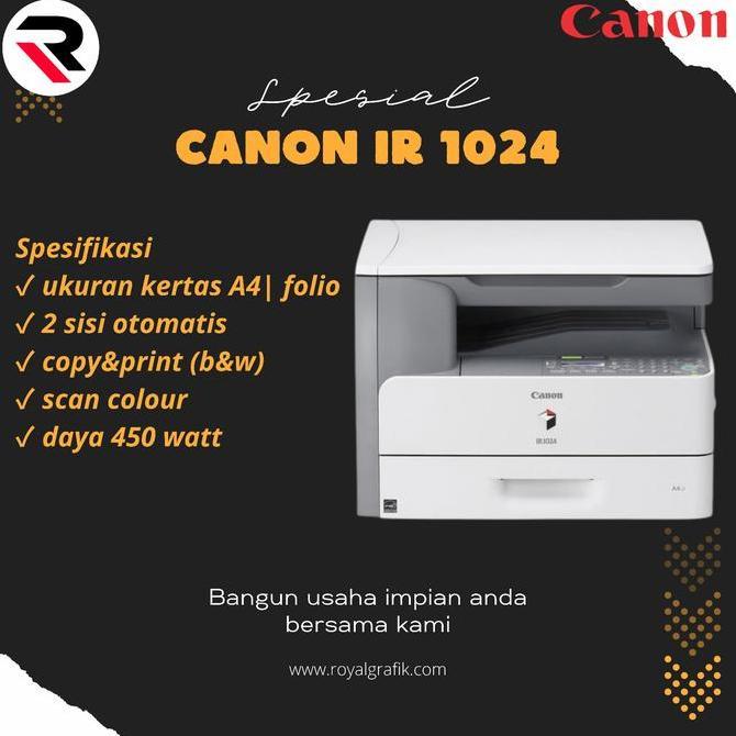 MESIN FOTO COPY CANON MINI IR 1024 DAN PAKET USAHA