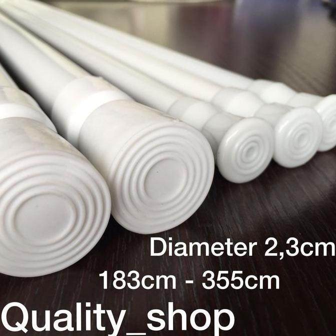 Tongkat tiang pipa ajaib, tiang gorden 3 meter, tongkat fleksibel 3 meter, tiang fleksibel 3meter, t