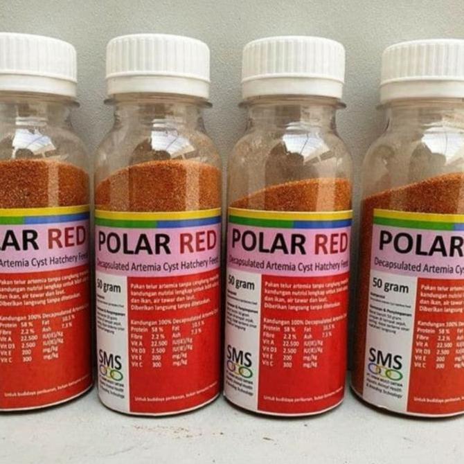 Fishmen- Artemia Polared Repack 50Gr / Artemia Tanpa Cangkang