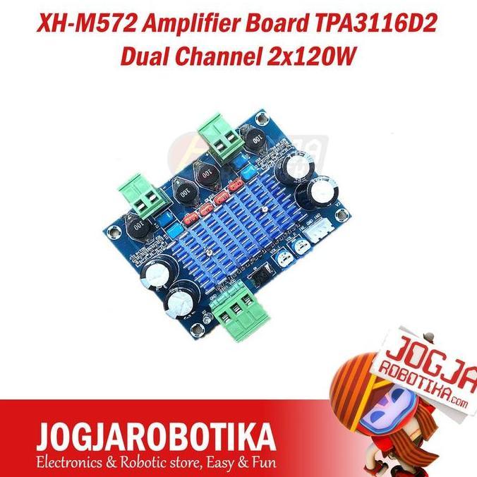 Xh-M572 Amplifier Board Tpa3116D2 Stereo 2X120W Tpa3116 Tpa 3116