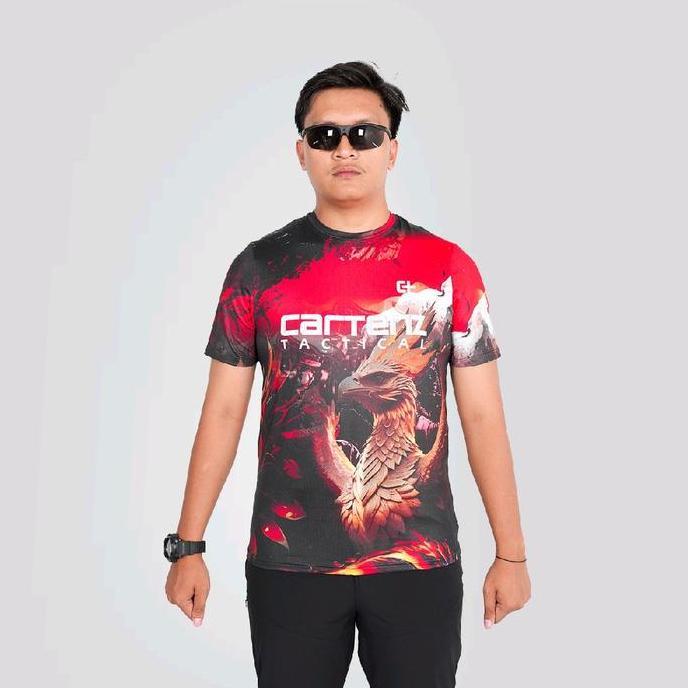 Goodseller- Kaos Jersey Pendek Cartenz Tactical Garuda 03