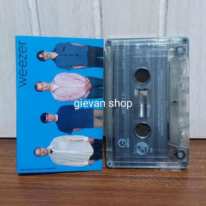 Kaset Pita Weezer - Blue Album