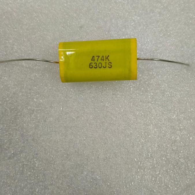 Kapasitor 474K 630Js 0,47Uf 630V Axial Mea Premium