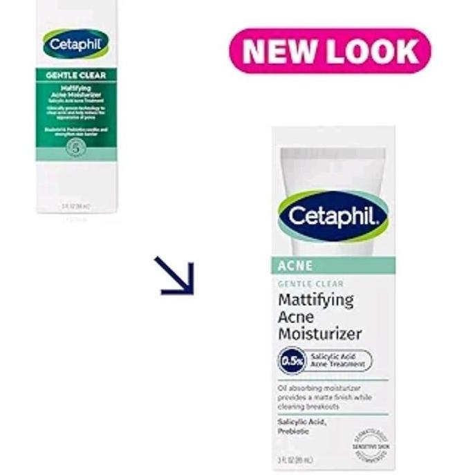 Cetaphil Gentle Clear Mattifying Acne Moisturizer With 0.5% Salicylic Acid 89 ML [topping]
